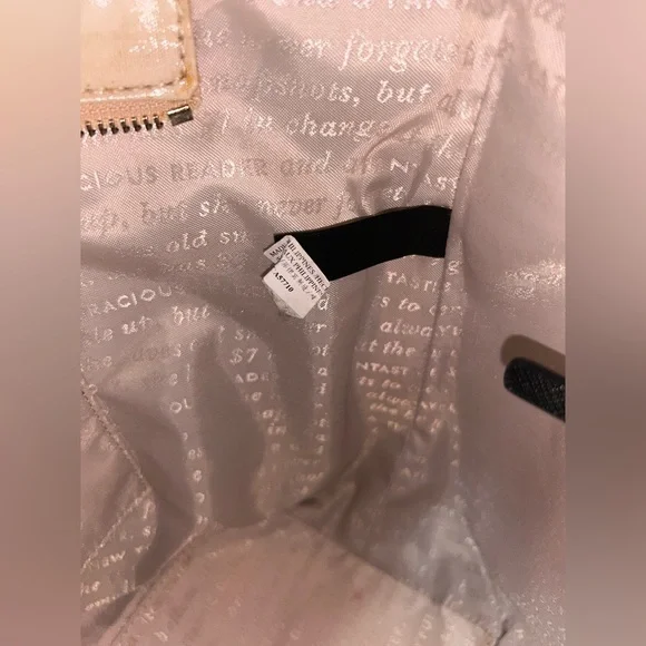 Kate Spade x Disney Minnie Mouse Francis Womens Tote Bag Cream Storybook lining - Picture 14 of 16